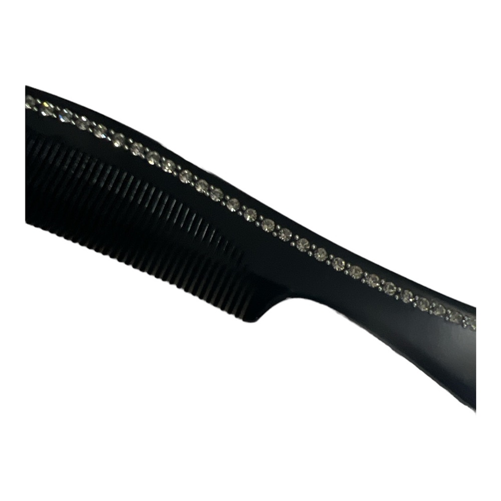 Vintage Francois Huchard Rhinestone Hair Comb, Salon Comb, Made in France - Picture 2 of 3